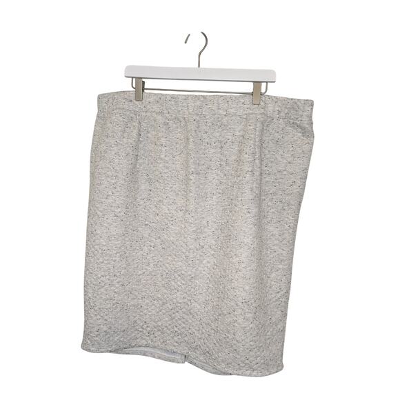 Livi Womens Size 22 / 24 White Pull On Midi Skirt Athletic Workout Plus Sized - Picture 1 of 4